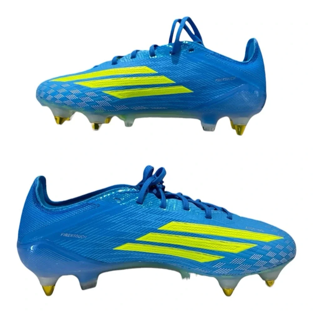 Adidas F50 Elite SG Ice Cold Precision Lucid Blue Yellow JQ1465 Men Size 11.5